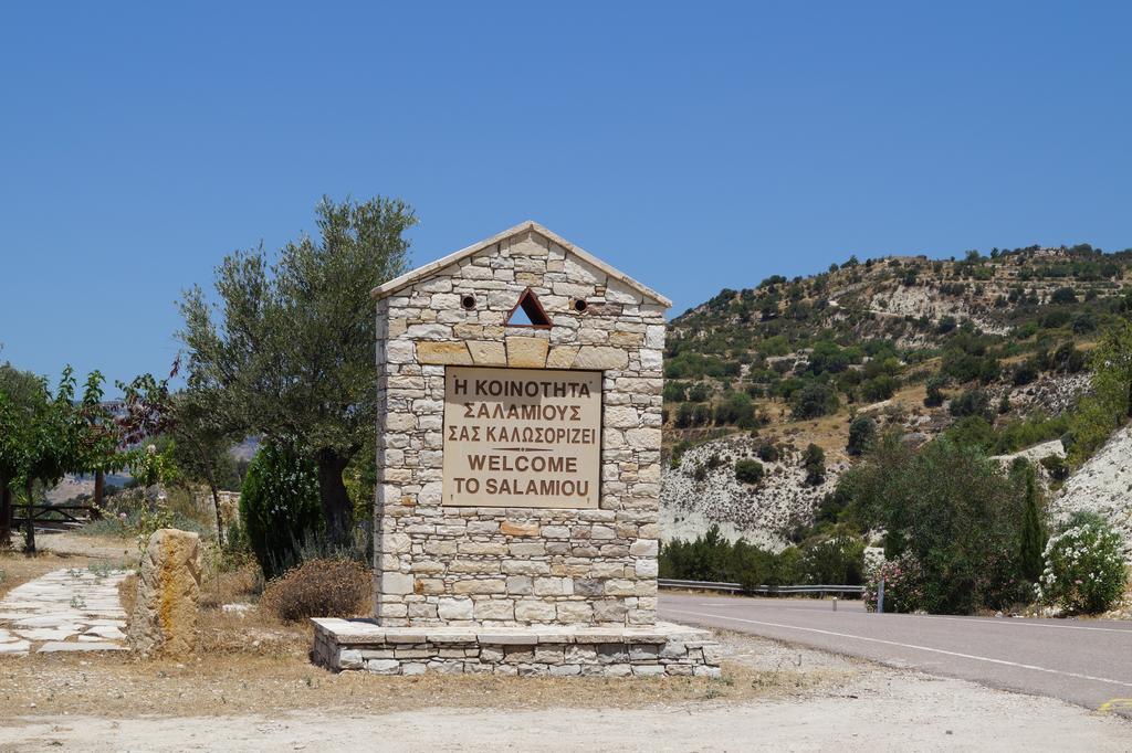 Makrinari Tis Pano Geitonias Villa Salamiou Buitenkant foto